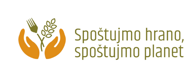 Spoštujmo hrano, spoštujmo planet logo