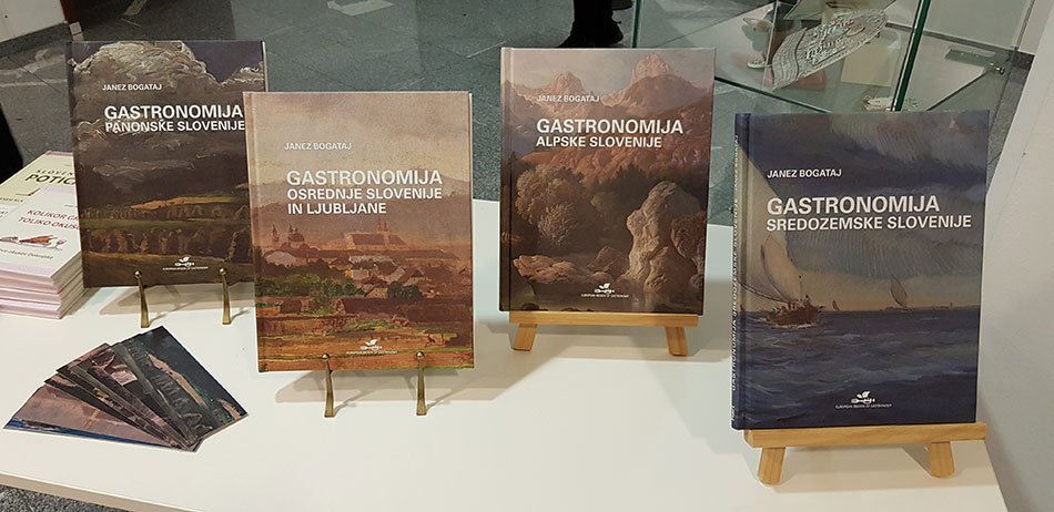 Knjiga gastronomija Slovenije - prof. dr. Janez Bogataj
