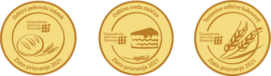Znaki odličja - pekovski izdelki