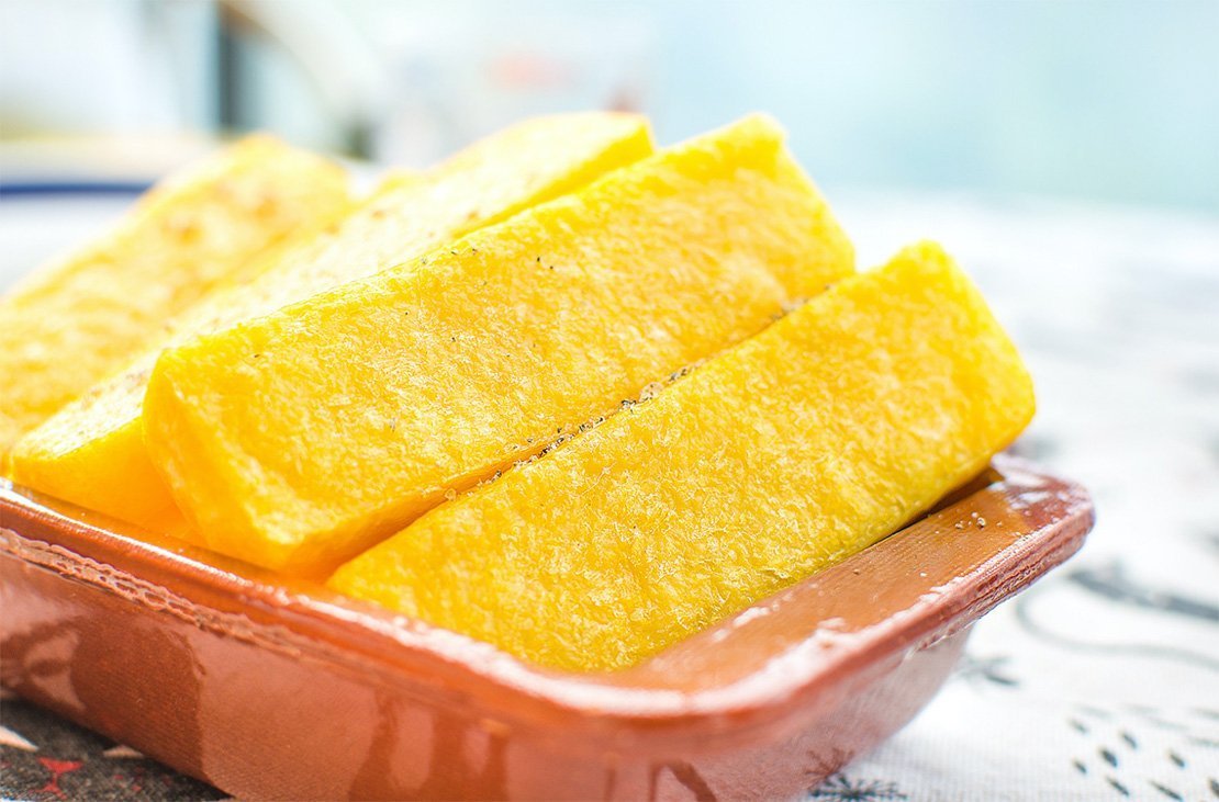 Polenta z mlekom